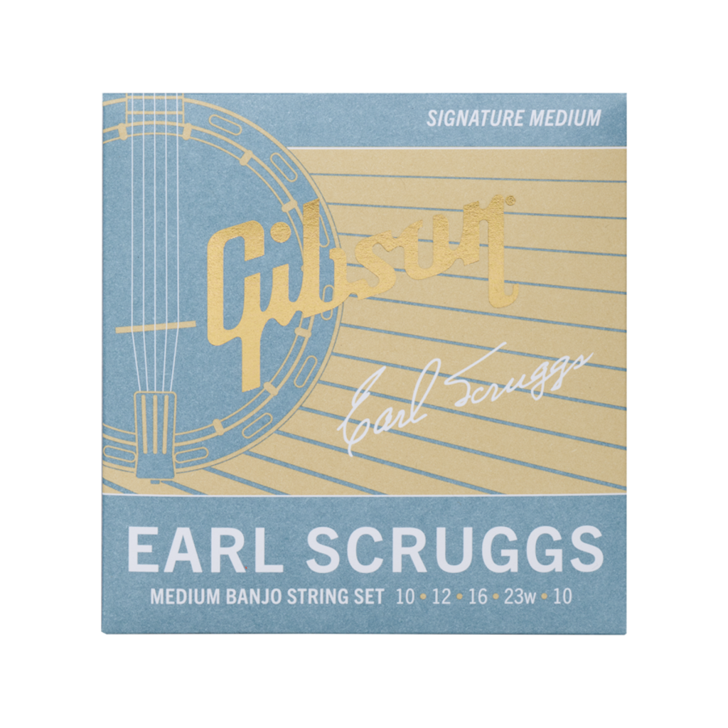 Gibson NEW Gibson Earl Scruggs Signature Banjo String Set - Medium - .010-.022