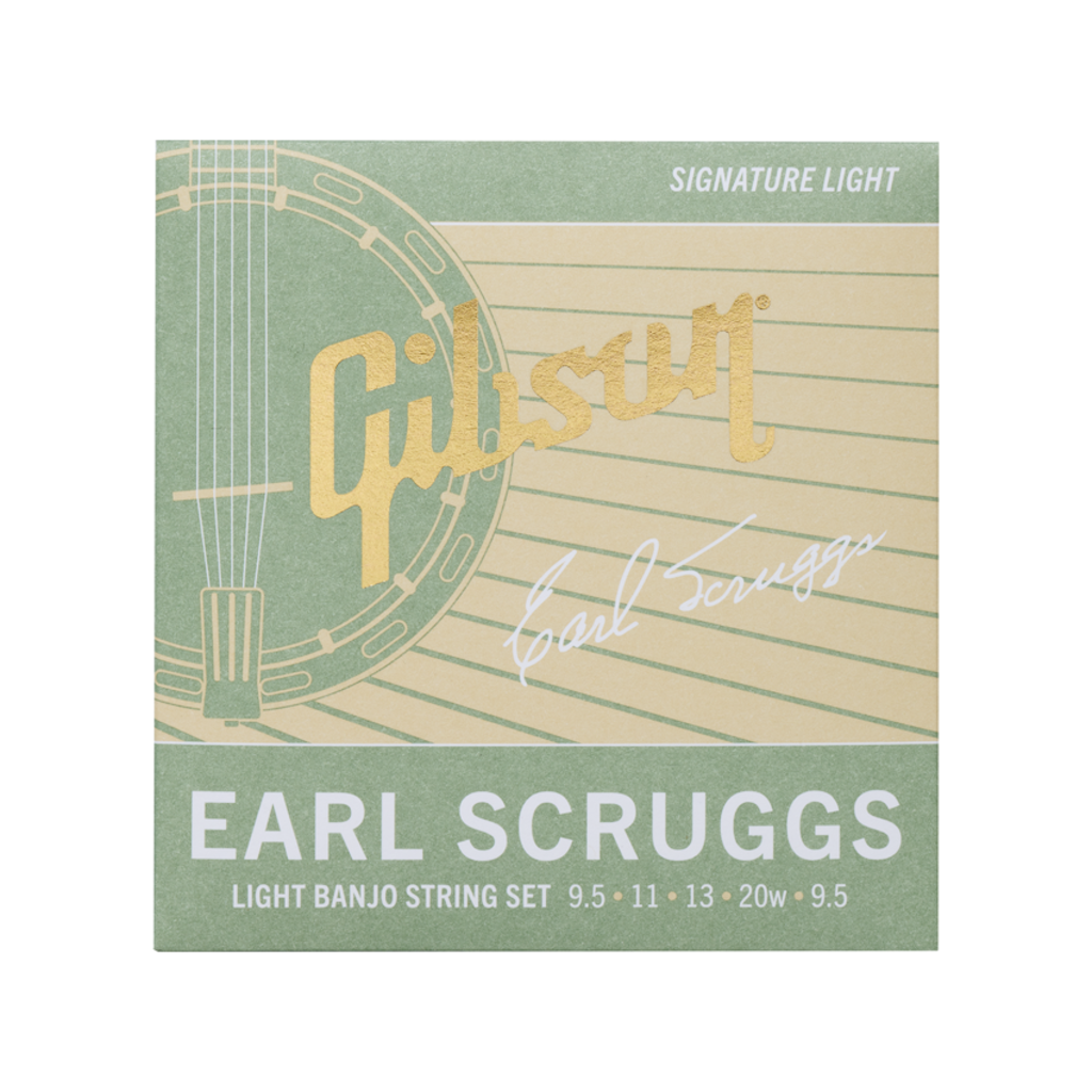 Gibson NEW Gibson Earl Scruggs Signature Banjo String Set - Light - .095-.020