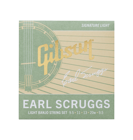 Gibson NEW Gibson Earl Scruggs Signature Banjo String Set - Light - .095-.020