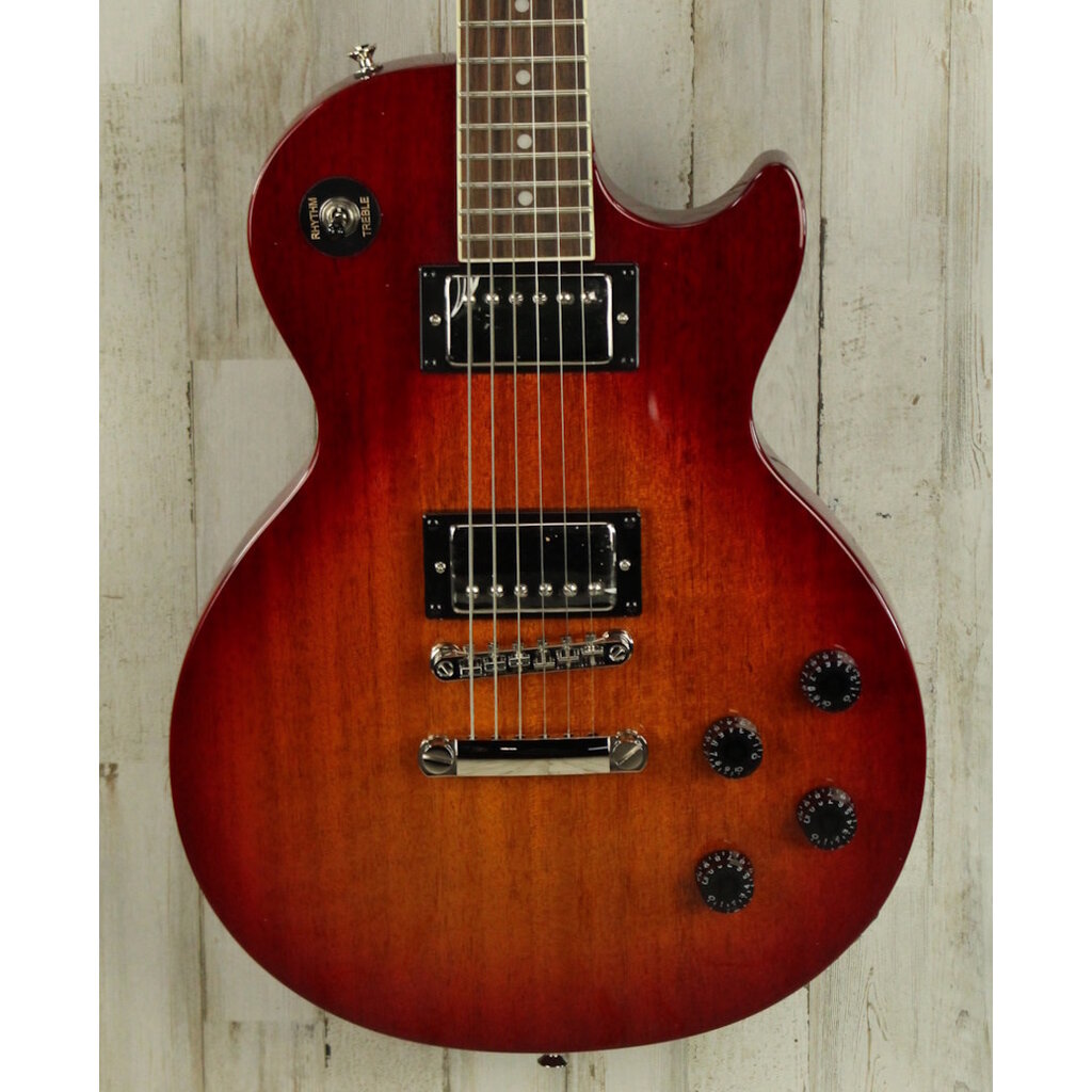 2018年製【Epiphone|Les Paul】Cherry Epiphone Les Paul Standard 50s Figured Washed Cherry