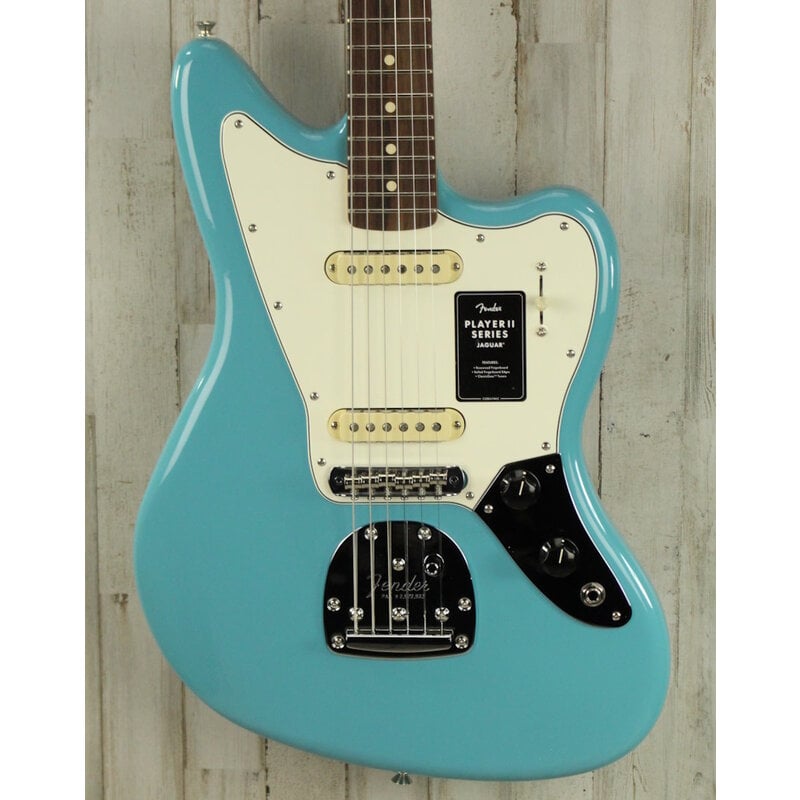 Fender DEMO Fender Player II Jaguar -  Aquatone Blue (431)