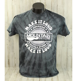 MME NEW MME 'Make It Loud' T-Shirt - Spider Black Tie Dye