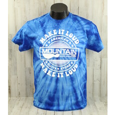 MME NEW MME 'Make It Loud' T-Shirt - Spider Royal Tie Dye