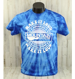 MME NEW MME 'Make It Loud' T-Shirt - Spider Royal Tie Dye