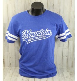 MME NEW MME Football Jersey Tee - Vintage Royal/White