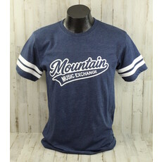 MME NEW MME Football Jersey Tee - Vintage True Navy/White