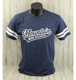 MME NEW MME Football Jersey Tee - Vintage True Navy/White