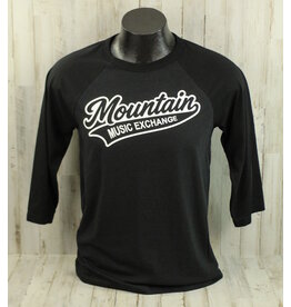 MME NEW MME Baseball Tee - Black Heather/Black