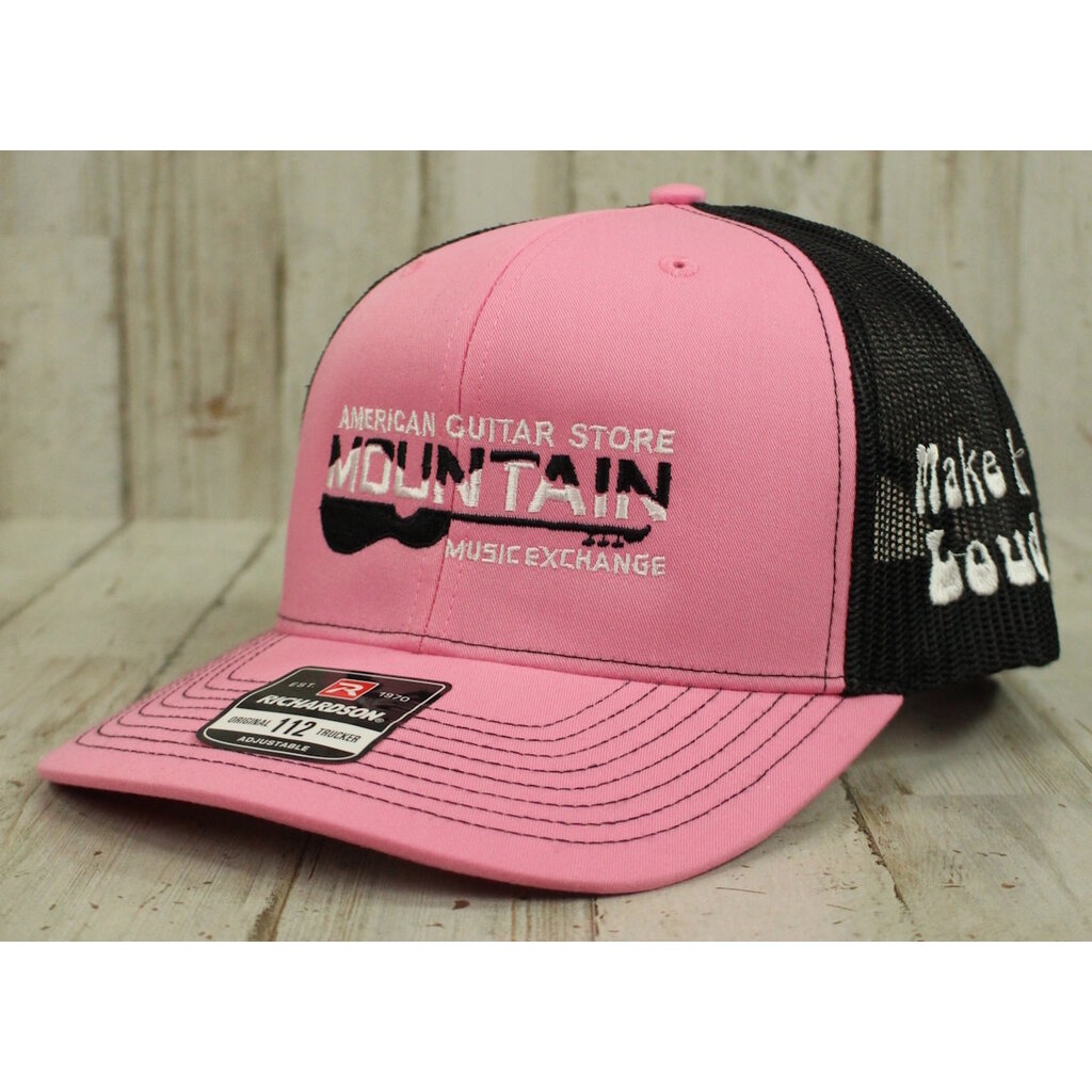 MME NEW MME 'Make It Loud' Trucker Hat - Hot Pink/Black