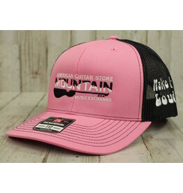 MME NEW MME 'Make It Loud' Trucker Hat - Hot Pink/Black
