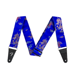 Fender NEW Fender Satin Dragon Strap - Royal Blue