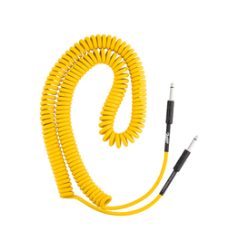 Fender NEW Fender x Third Man Hardware 30' Coil Cable - Yellow