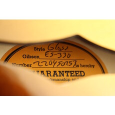 Gibson DEMO Gibson ES-330 - Tobacco Sunburst (253)