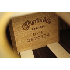 Martin NEW 2025 Martin Standard Series D-35 - Natural w/ Aging Toner (104)