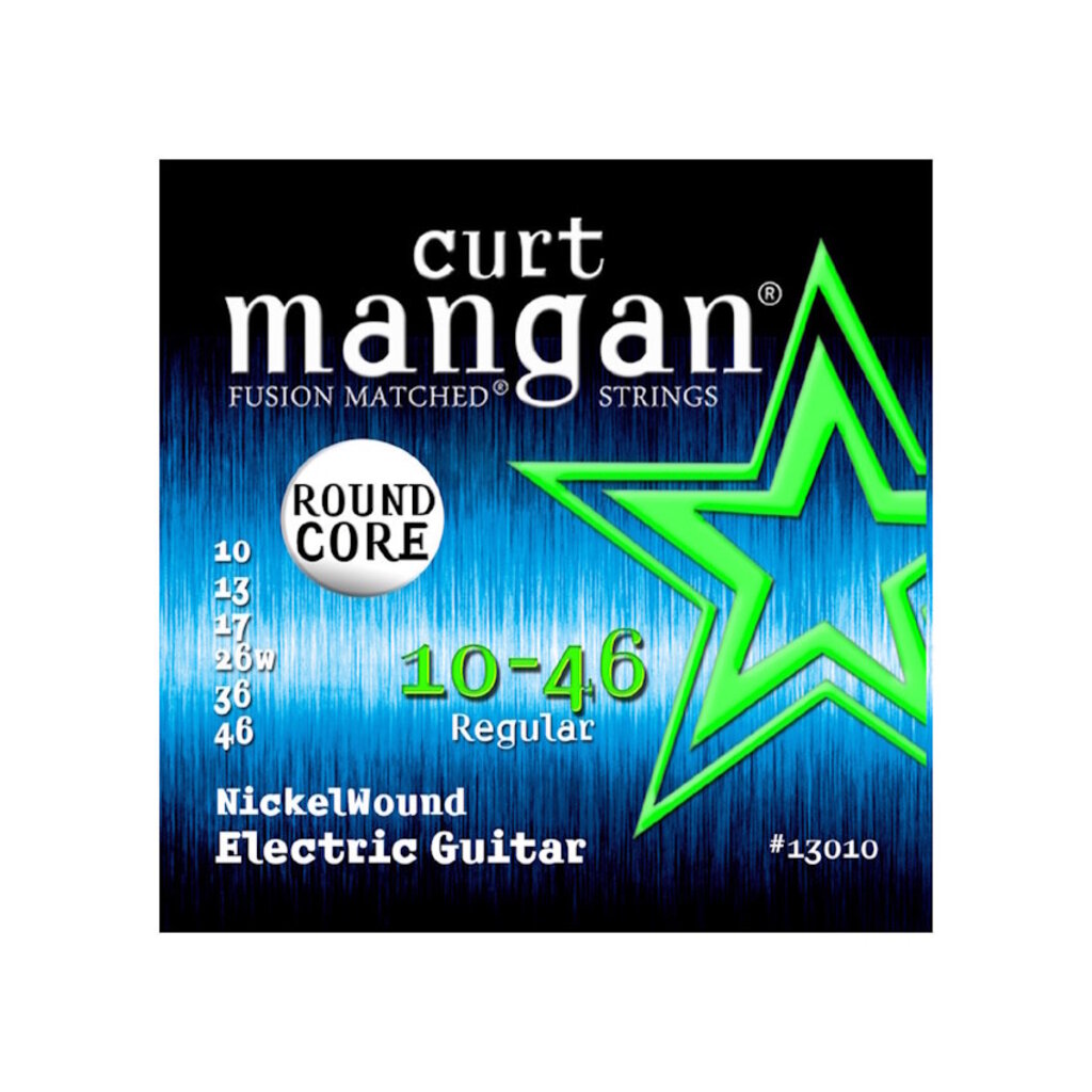 Curt Mangan NEW Curt Mangan Round Core Nickel Wound Electric Guitar Strings - .010-.046