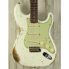 Fender NEW Fender Custom Shop Limited Edition 1964 L-Series Stratocaster Heavy Relic - Aged Olympic White (770)