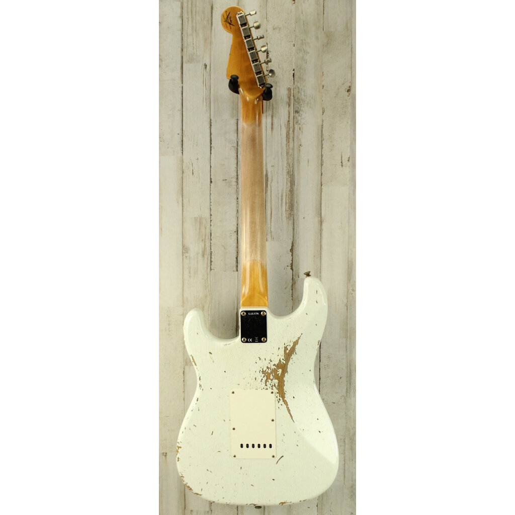 Fender NEW Fender Custom Shop Limited Edition 1964 L-Series Stratocaster Heavy Relic - Aged Olympic White (770)