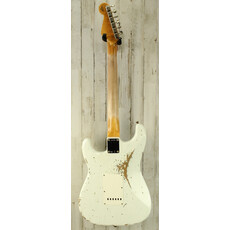Fender NEW Fender Custom Shop Limited Edition 1964 L-Series Stratocaster Heavy Relic - Aged Olympic White (770)