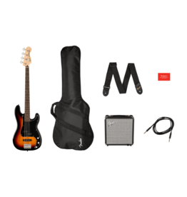 Squier NEW Squier Affinity Series Precision Bass PJ Pack - 3-Color Sunburst