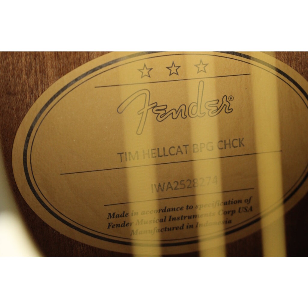 Fender DEMO Fender Tim Armstrong Hellcat - Checkerboard (274)