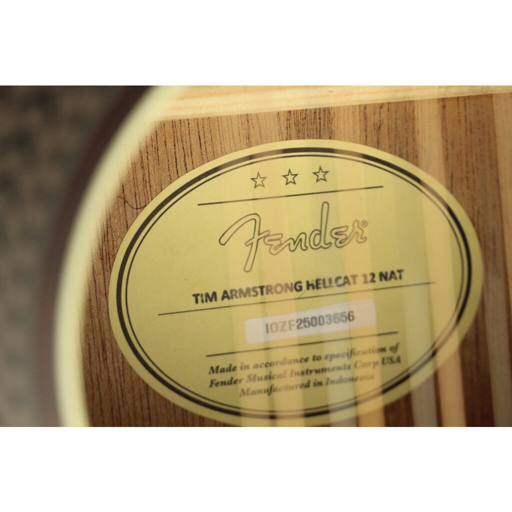 Fender DEMO Fender Tim Armstrong Hellcat-12 - Natural (656)