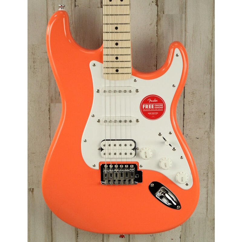 Squier DEMO Squier Sonic Stratocaster HSS - Tahitian Coral (810)