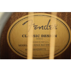 Fender DEMO Fender CB-60SCE Bass - Black (772)