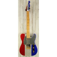 Fender DEMO Fender Buck Owens Telecaster - Red/Silver/Blue Sparkle (430)