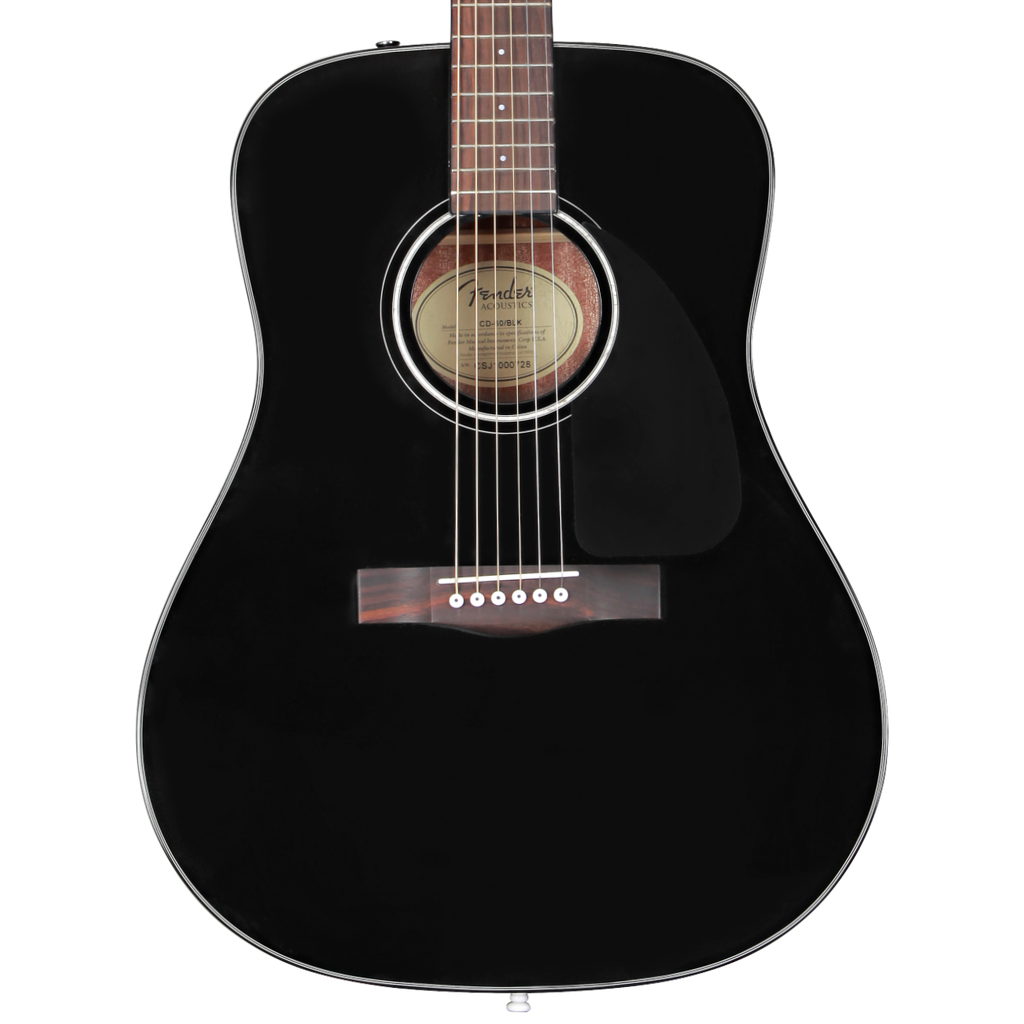 Fender NEW Fender CD-60 Dreadnought V3 w/Case - Black