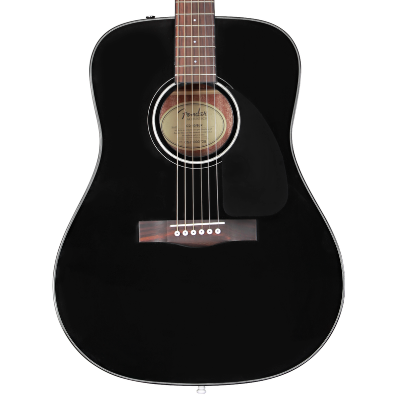 Fender NEW Fender CD-60 Dreadnought V3 w/Case - Black