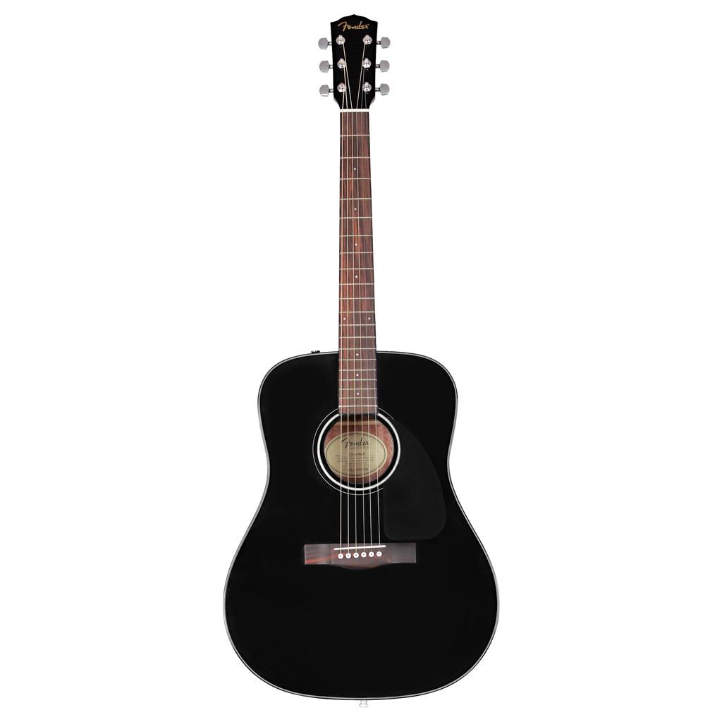 Fender NEW Fender CD-60 Dreadnought V3 w/Case - Black
