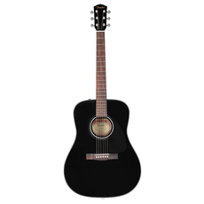 Fender NEW Fender CD-60 Dreadnought V3 w/Case - Black