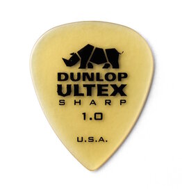 Dunlop NEW Dunlop Ultex Sharp Picks - 1.0mm - Pack of 6