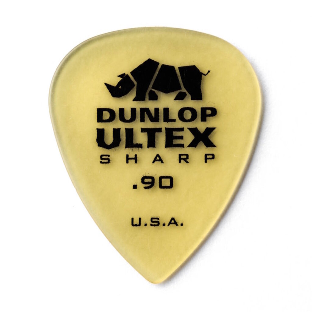 Dunlop NEW Dunlop Ultex Sharp Picks - .90mm - Pack of 6