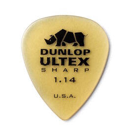 Dunlop NEW Dunlop Ultex Sharp Picks - 1.14mm - Pack of 6