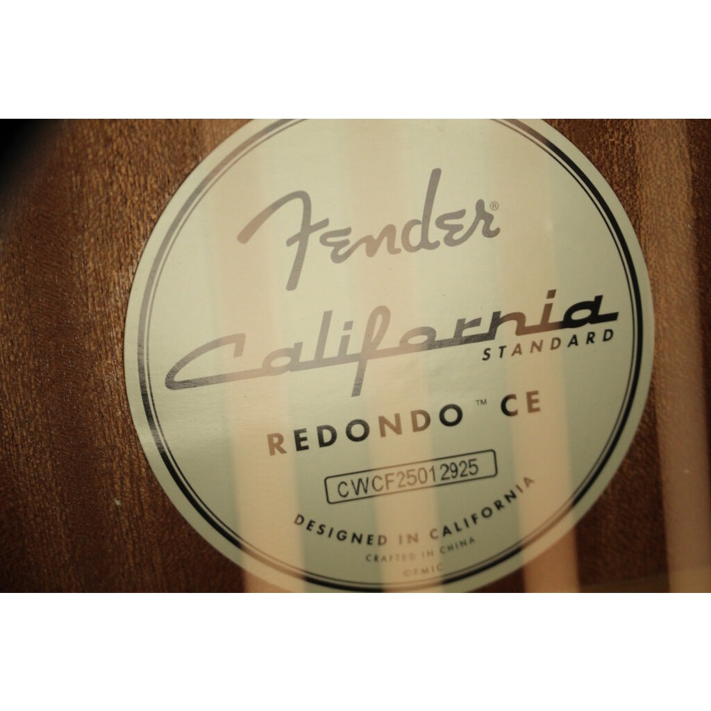 Fender DEMO Fender California Standard Redondo CE - Black (925)
