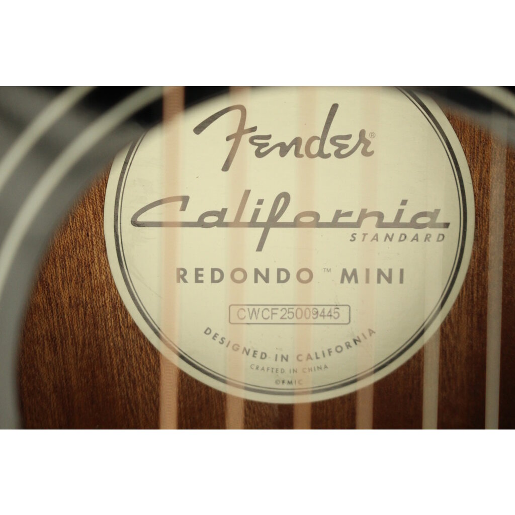 Fender DEMO Fender California Standard Redondo Mini w/ Bag - Black (445)