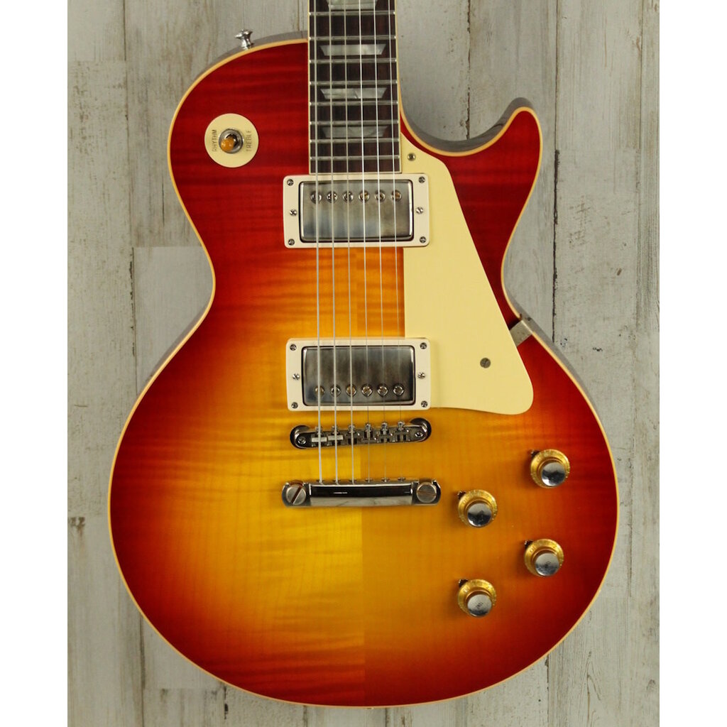Gibson Custom DEMO Gibson Custom 1960 Les Paul Standard Reissue - Washed Cherry Sunburst VOS (352)
