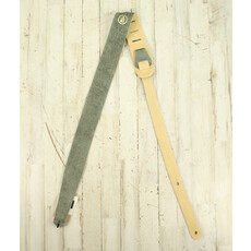 LM NEW LM Soft Suede Guitar Strap - Green - 2.3"