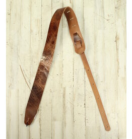 LM NEW LM The Traveler Guitar Strap - Brown - 2.5"