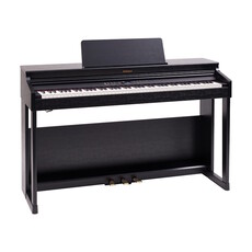 Roland DEMO Roland RP701 Digital Upright Piano with Bench - Contemporary Black (691)
