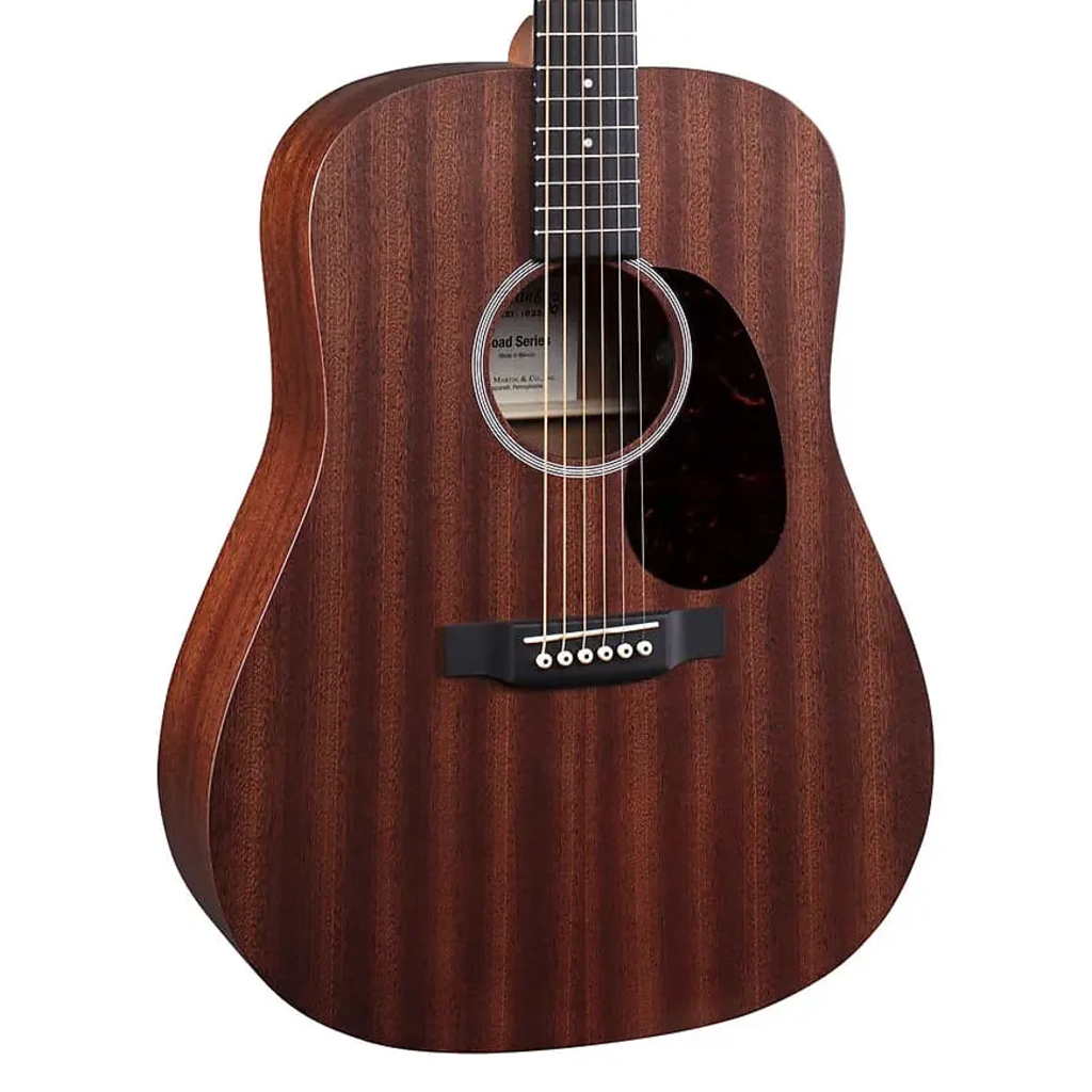 Martin NEW Martin Road Series D-10E - Natural Sapele (539)