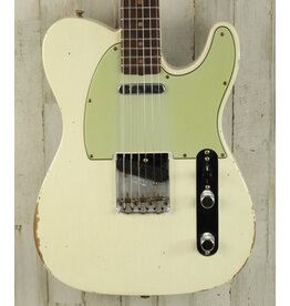 Fender DEMO Fender 1963 Telecaster Relic 3A Rosewood - Aged Olympic White (039)
