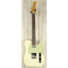 Fender DEMO Fender Custom Shop 1963 Telecaster Relic 3A Rosewood - Aged Olympic White (039)