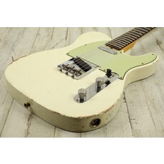 Fender DEMO Fender Custom Shop 1963 Telecaster Relic 3A Rosewood - Aged Olympic White (039)