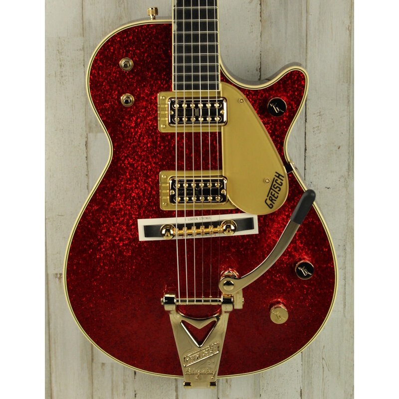 Gretsch DEMO Gretsch Limited Edition Vintage Select '59 Sparkle Jet - Red (252)