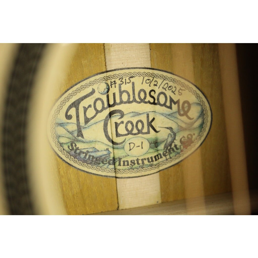 Troublesome Creek NEW Troublesome Creek D-1 Sweet Dreadnaught - Osage (315)