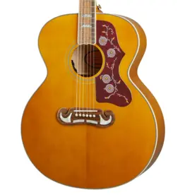 Epiphone NEW Epiphone J-200 - Aged Natural Antique Gloss (493)