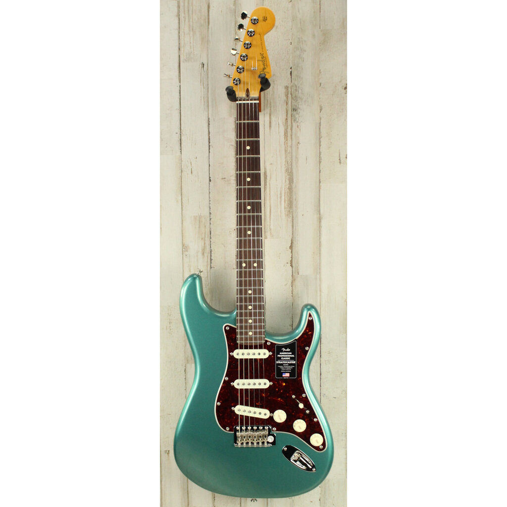 Fender DEMO Fender American Professional Classic Stratocaster - Faded Sherwood Green Metallic (447)