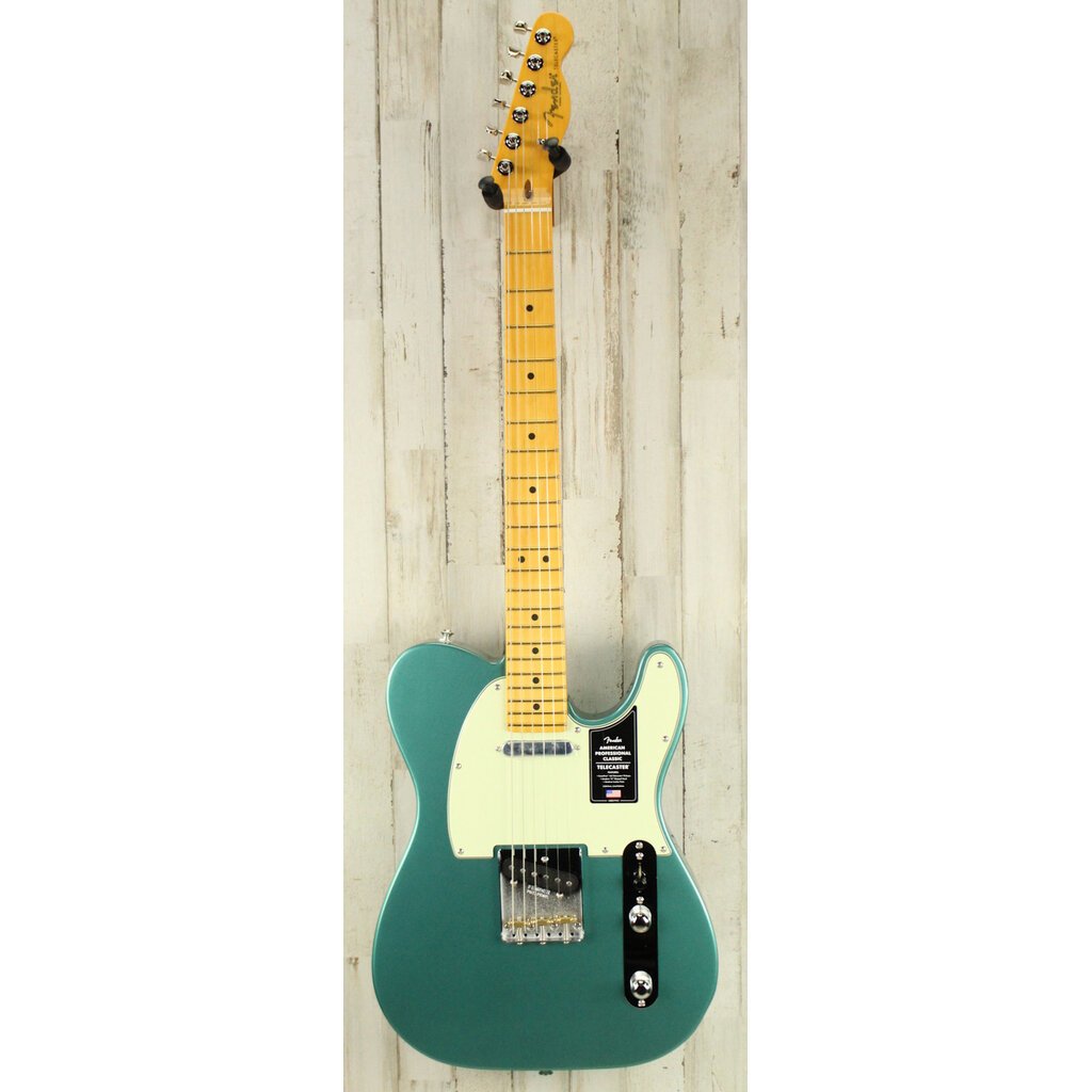 Fender DEMO Fender American Professional Classic Telecaster - Faded Sherwood Green Metallic (479)